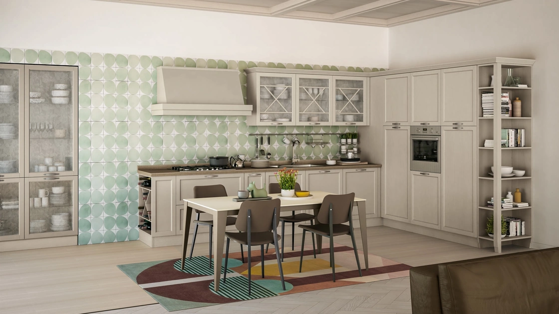 Cucina Classica Contempo ad angolo di Creo