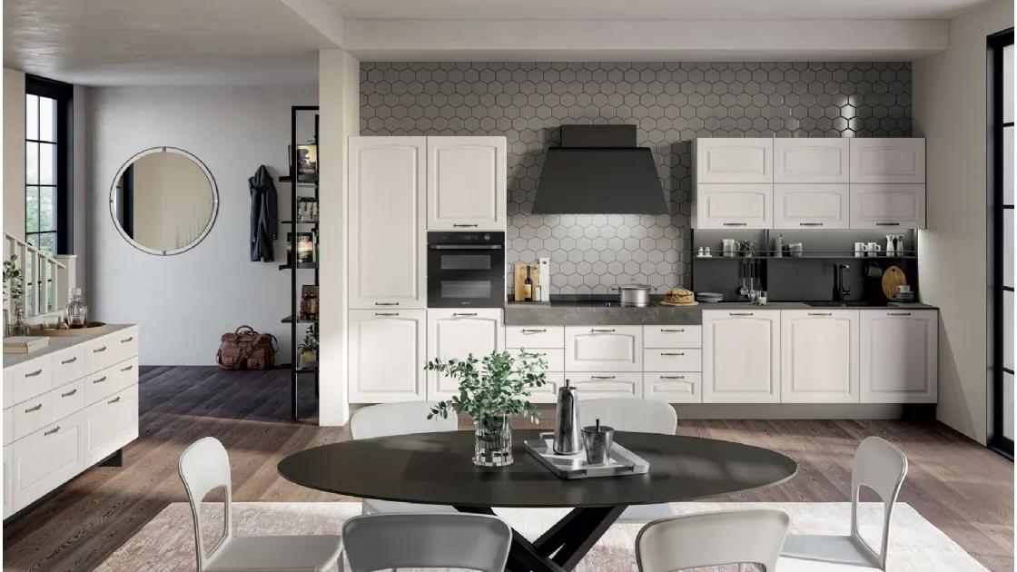 Cucina Classica Grace lineare di Creo