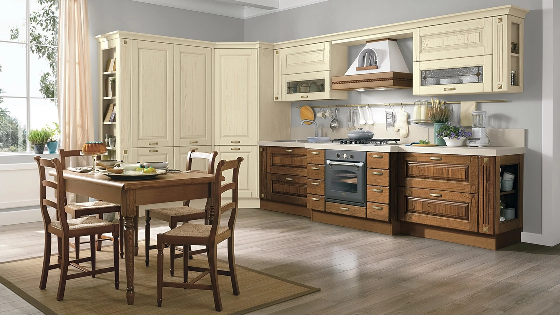 Cucina Classica angolare Laura 06 di Lube