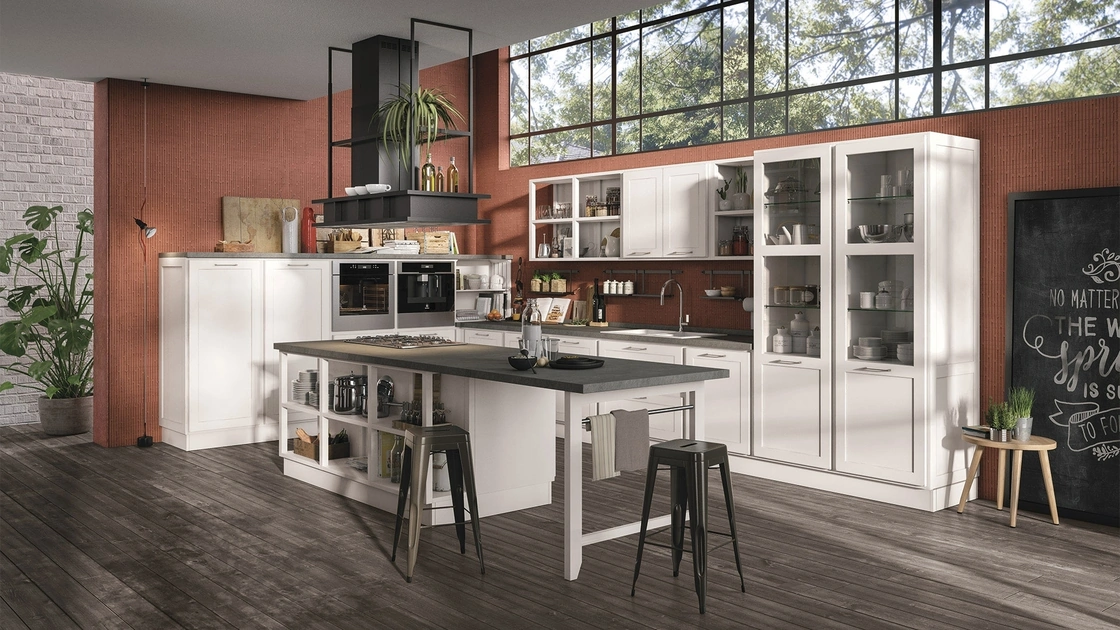 Cucina Classica con isola Provenza 01 di Lube