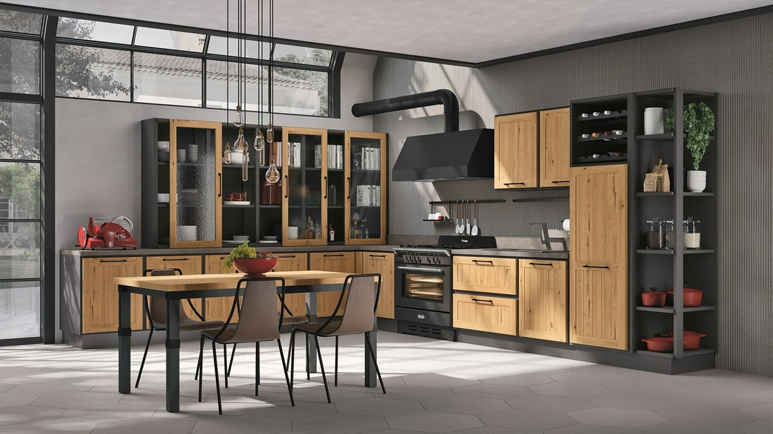 Cucina Classica angolare Provenza 07 di Lube