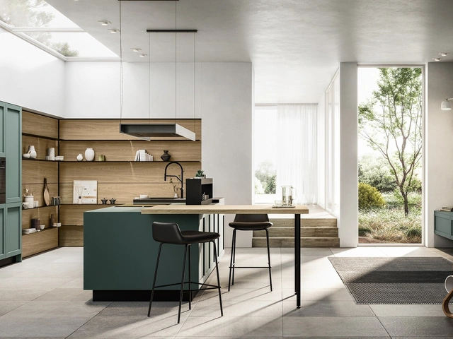 Cucina Moderna con isola Alma 03 di Arredo3
