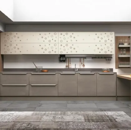 Cucina moderna Clover 13 di Lube