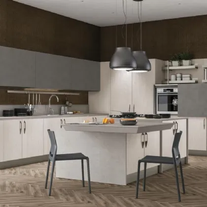 Cucina moderna Clover 19 Lube