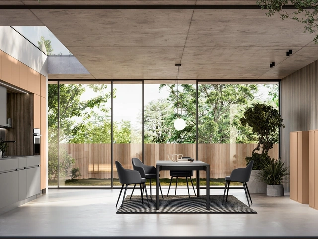 Cucina Moderna lineare Cloe 03 di Arredo3