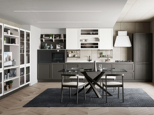 Cucina Moderna Contempo lineare di Creo