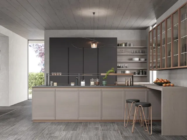 Cucina moderna Flavour 09 di Lube