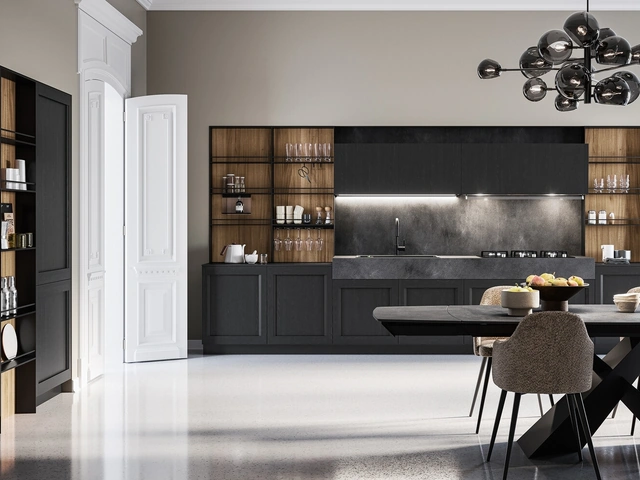 Cucina Moderna ad angolo Frida 01 di Arredo3