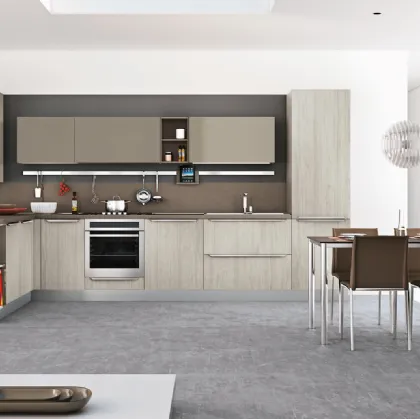 Cucina Moderna Gayla Olmo Grigio di Creo