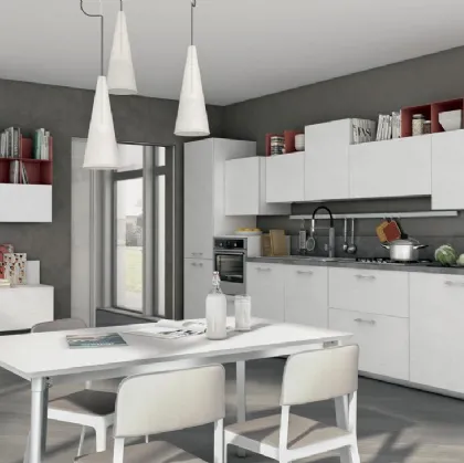 Cucina moderna Immagina Plus 23 di Lube