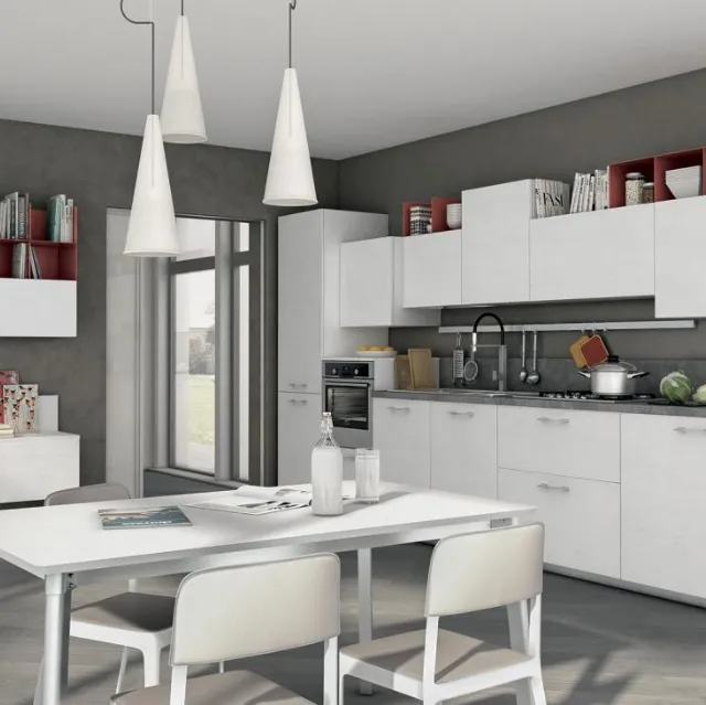Cucina moderna Immagina Plus 23 di Lube