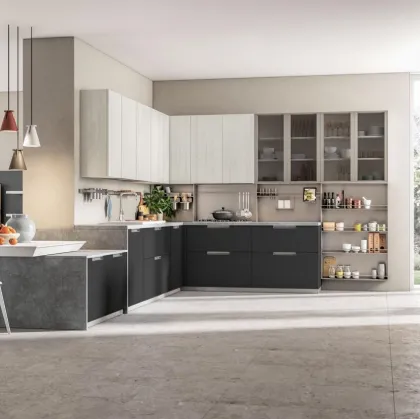 Cucina moderna Immagina Plus 26 di Lube