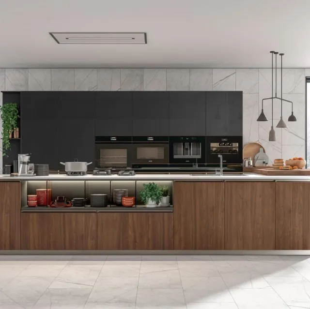 Cucina moderna Immagina Plus 25 di Lube