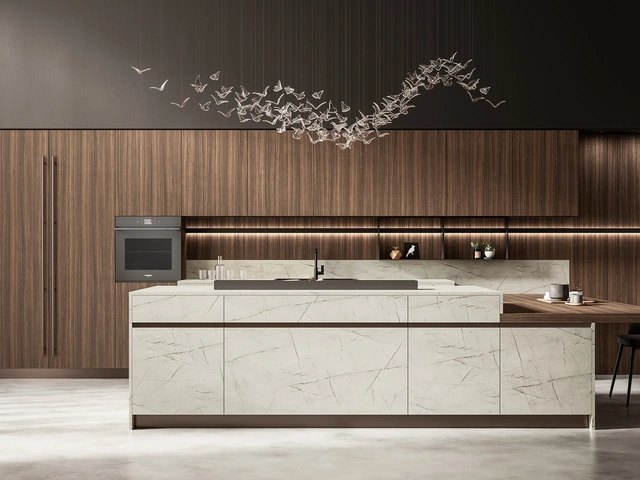 Cucina Moderna con isola Kalì 02 di Arredo3