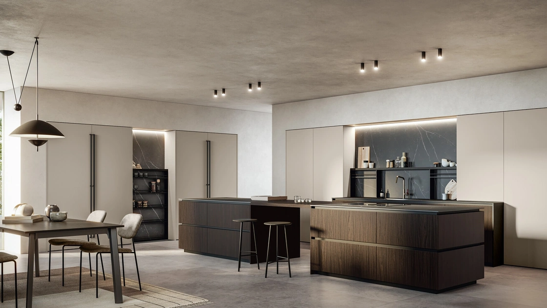 Cucina Moderna con isola Kalì di Arredo3
