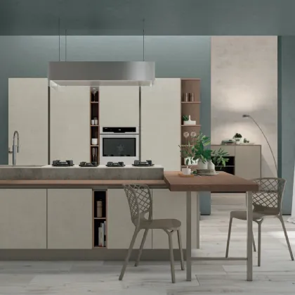 Cucina moderna Clover 03 di Lube