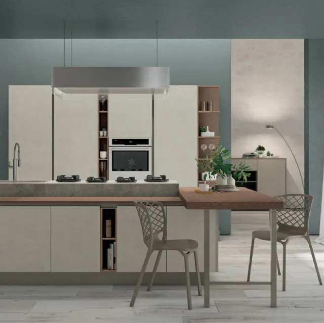 Cucina moderna Clover 03 di Lube