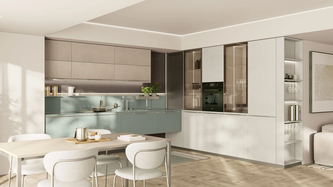 Cucina Moderna Maxima angolare di Creo