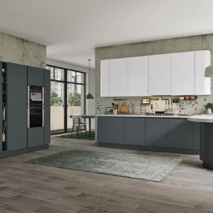 Cucina moderna Clover 07 di Lube