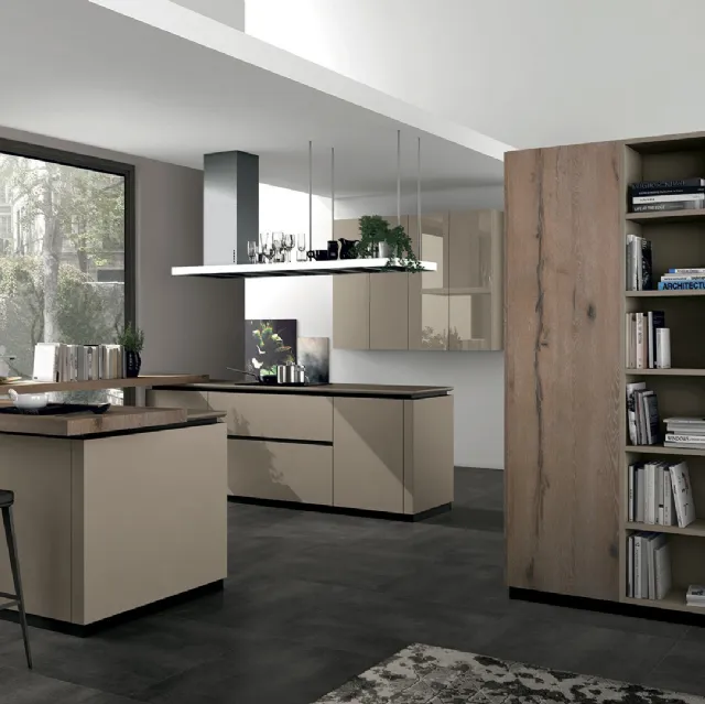 Cucina moderna Oltre 01 di Lube