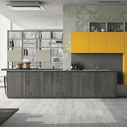 Cucina moderna Oltre 04 di Lube
