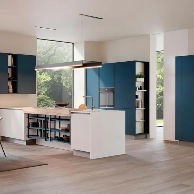 Cucina Moderna Round New 04 di Lube
