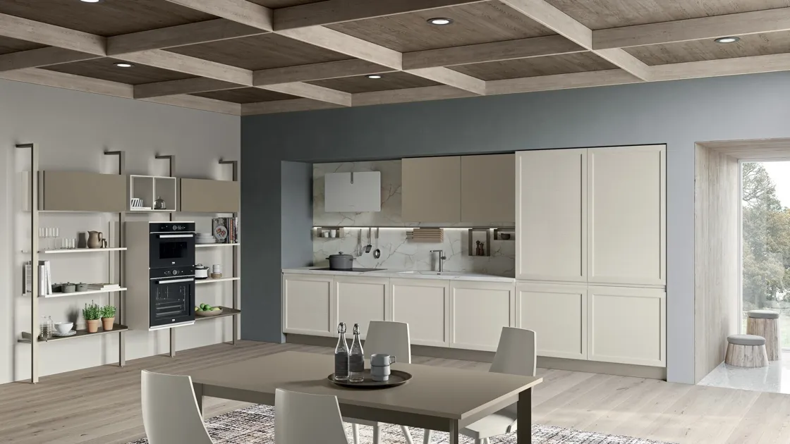 Cucina Moderna Selma angolare di Creo