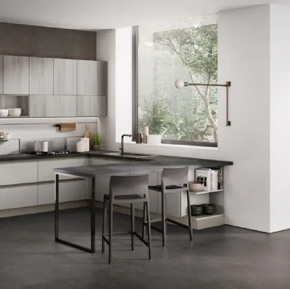 Cucina Moderna Unica 01 di Lube
