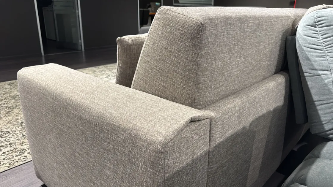 Prezzo outlet divano letto june di dienne salotti - pronta consegna