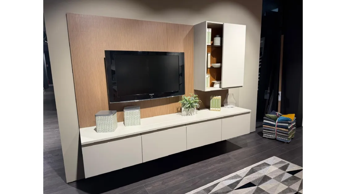 PARETE ATTREZZATA MODERNA IN OFFERTA OUTLET