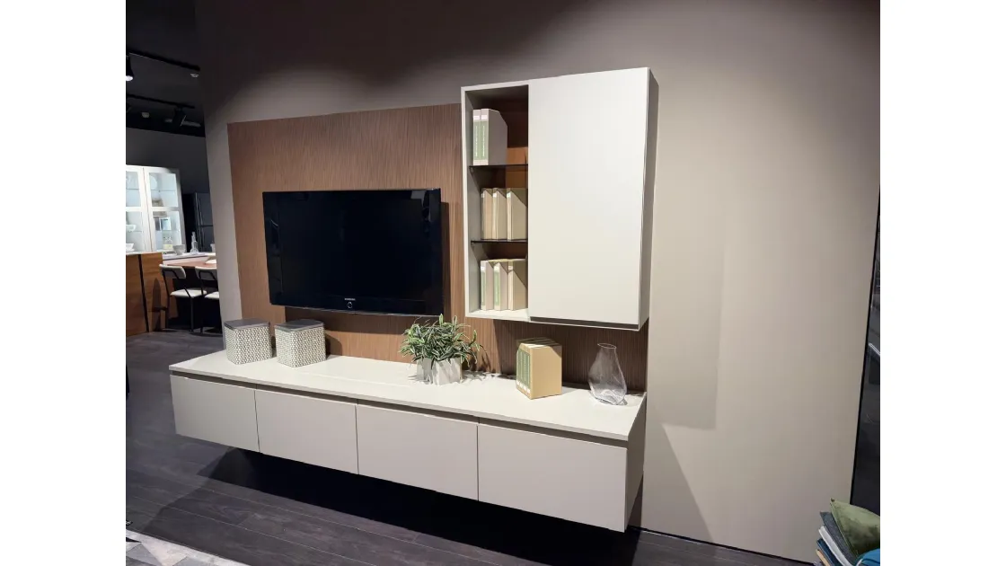 PARETE ATTREZZATA MODERNA IN OFFERTA OUTLET