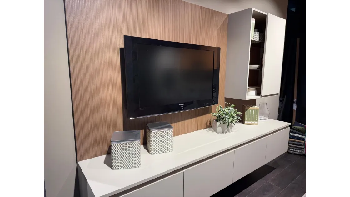PARETE ATTREZZATA MODERNA IN OFFERTA OUTLET