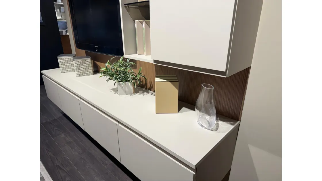 PARETE ATTREZZATA MODERNA IN OFFERTA OUTLET