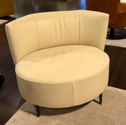 Poltroncina Drusilla sfoderabile – colore ruggine