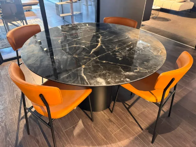 Calligaris YOROI – Tavolo Fisso Ø 140 cm | Design iconico e raffinatezza assoluta