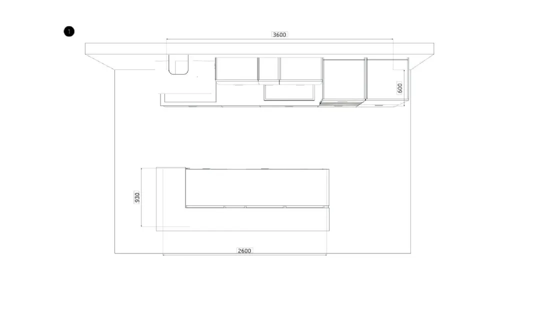 Cucina Kyra Outlet con Elettrodomestici Whirlpool e Top Dekton Kelya - Offerta Imperdibile!