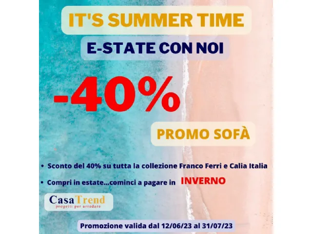 E-STATE CON NOI ...  40% DI SCONTO