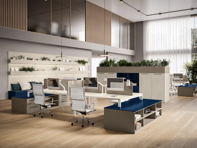 Scrivania Operativa OF100 di Giessegi